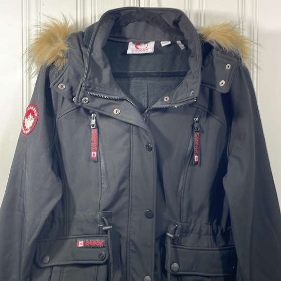 Canada Weather Gear Womens Softshell Anorak - Picture 2 of 16